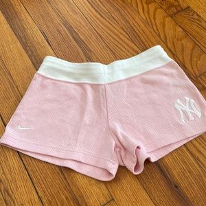 NY Yankees Nike shorts Girls size small